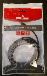 Cable ethernet UTP 3M (10ft) - Cat5e - Intellinet - Photo 1/1