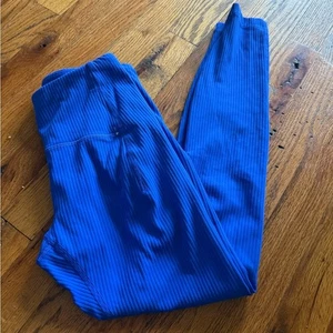Spyder Leggings blau gerippt - Bild 1 von 5