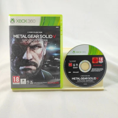 METAL GEAR SOLID V GROUND ZEROES Xbox 360 Case And Disc - Image 1 of 2