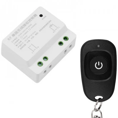 AC85-250V/DC24-100V 10A Relay Wireless Remote Control Switch RF 433Mhz - Image 1 of 4
