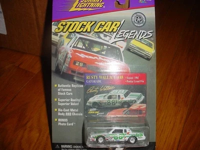Johnny Lightning Rusty Wallace #88 Gatorade 1984 Season Stock Car Legends 1 64  - Image 1 of 3