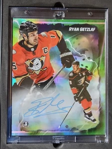 ๐ฅ๐๐24 25 Fanatics Emanate Auto Ryan Getzlaf Anaheim Ducks 1/1 1st Edition๐๐ - Picture 1 of 3