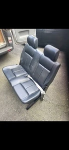 Vw T4 Caravelle factory leather Seats 4 singles + double bargain - Picture 1 of 7