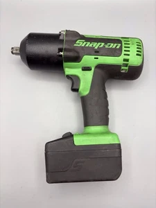 Snap-On CT8850G 1/2" Drive 18V Impact Wrench Green w/ 4.0Ah Battery *Pre Owned* - Picture 1 of 12