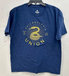 Philadelphia Union Short Sleeve T-Shirt Men’s XL Fanatics Navy Join Or Die Snake - Picture 1 of 8