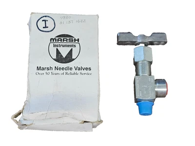 Marsh Kerotest 针阀 1/4 英寸 NPT 水油气 10000Psi 卡特彼勒 130G — 第 1/4 张图片