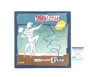 Dire Straits seltene handsignierte signierte EP Vinyl Schallplatte - Mark Knopfler PSA DNA 🎸 - Bild 1 von 4