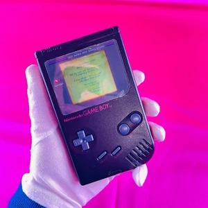 NINTENDO GAME BOY CLASSIC SCHWARZ DMG-01 1989 ORIGINAL NINTENDO - Bild 1 von 9