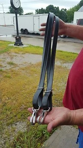 Brandneu Beta Rückhaltegurte Pferd gezogen für Buggy Kutsche mit Druckknöpfen - Bild 1 von 1