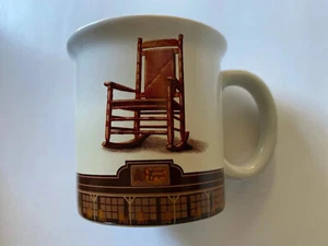 Cracker Barrel Coffee Mug Old Country Store Logo Rocking Chair Stoneware 12 Oz - Picture 1 of 12