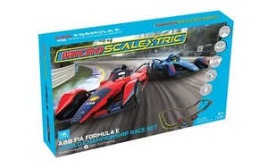 Scalextric Formula E - Battery Powered 1/64 HO Slot Car Set - Picture 1 of 4