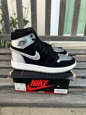 Nike Air Jordan 1 High OG Aleali May talla 5y Wmns talla 6.5 Undefeated Bred Off White Foto 1 de 4