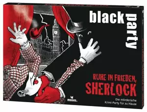 Fiesta Negra - Descansa En Paz, Juego De Fiesta De Sherlock - Imagen 1 de 5