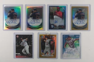 Lot Of 13 Collectible Bowman and Topps Baseball Cards - Picture 1 of 4