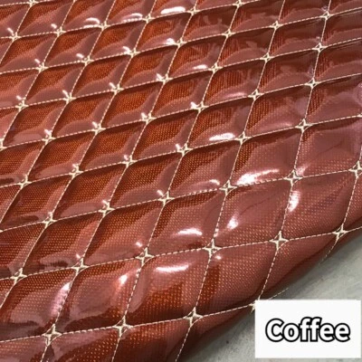 Láser PVC Tela Esponja Acolchada Bordado Cuero PU Tela Material de Tapicería Foto 1 de 4
