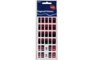 2 x Pack of 30 Melbourne Demons Fingernail Stickers - Bild 1 von 1