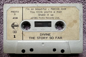 DIVINE The Story So Far 1984 Released in Israel Tape Cassette Electronic Hi NRG - Foto 1 di 5