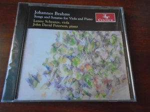 Brahms -Songs And Sonatas For Viola And Piano - New Sealed CD - Picture 1 of 2