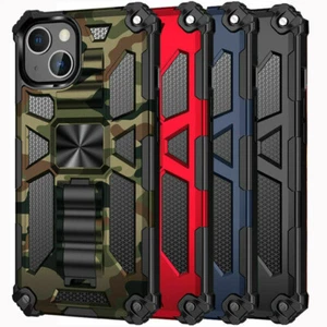 Shockproof Rugged Case For iPhone 16 15 14 13 12 11 Pro Max XS XR 8 7 Plus SE - Picture 1 of 15