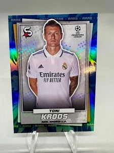 Toni Kroos Topps UEFA Club Competitions 2022-23 ☆ SUPERSTARS - RARE Blue #40 - Bild 1 von 2