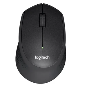 Kabellose Maus Logitech M330 Silent Plus 2.4GHz Nano - Schwarz - Bild 1 von 5