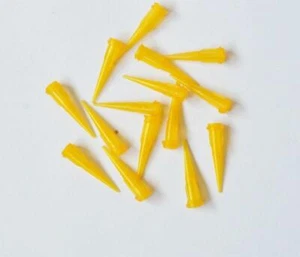 100pcs 27G Orange TT Liquid Dispenser Needles Plastic tapered tips - Picture 1 of 1