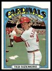 1972 Topps Baseball Ted Sizemore St. Louis Cardinals #514 EX-MT