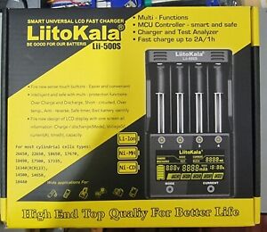 Liitokala Lii-500S Battery Charger & Tester