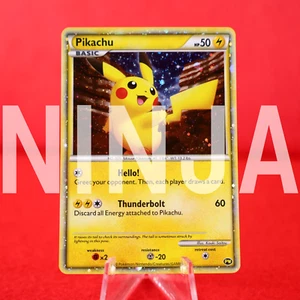 {A+ rank} Pokemon Card Pikachu "English" PW Holo Rarer Pikachu World Promo #3682 - Picture 1 of 15