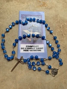 Chapelet dévotion Saint Esprit avec prière et instructions - Imagen 1 de 1