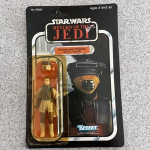 Kenner 1983 Return Of The Jedi Princess Leia Organa Boushh Disguise UNPUNCHED - Imagen 1 de 5