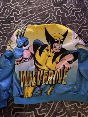 Wolverine Chalk Line Jacket 2XL Marvel Comics X Men - Image 1 of 4