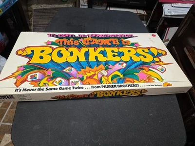 This Game is Bonkers 1978 Parker Brothers Vintage Classic Zany Unpredictable - Image 1 of 4