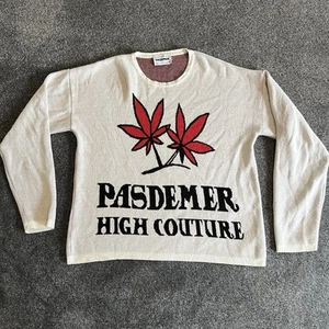 Pasdemer High Couture Italia Size XL Knit Sweater - Picture 1 of 10