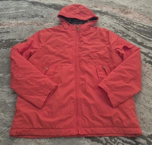 JOE BROWNS Bright Days Coat/Jacket Orange WATER-RESISTANT Size L Fleece Lined - Picture 1 of 9