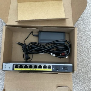 NETGEAR ProSafe 8-Port PoE Gigabit Ethernet Smart Switch (GS110TP) - Picture 1 of 1