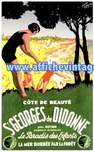 affiche poster saint georges de didonne - Imagen 1 de 1