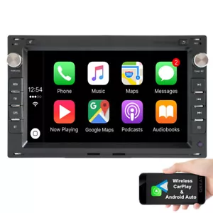 für VW Golf MK4 Transporter T5 Autoradio CarPlay Video GPS Radio Sat Navi mit BT - Bild 1 von 14