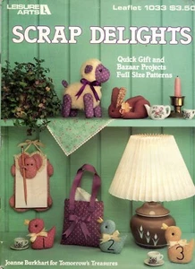 Scrap Delights Quick Gifts, Bazaar Projects Full Size Patterns Leaflet 1033 NOS - Picture 1 of 5