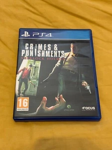 Crimes And Punishments Sherlock Holmes (PS4, 2014) PAL, französisches Cover - Bild 1 von 3