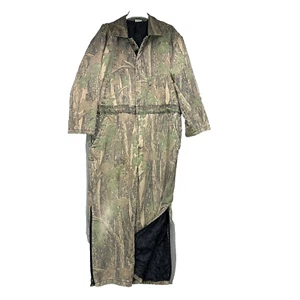 Mens XL TREBARK Camouflage Camo Coveralls Vintage 80s 90s Hunting Street Wear - Picture 1 of 18