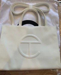 Telfar White medium shopping bag tote - Picture 1 of 3