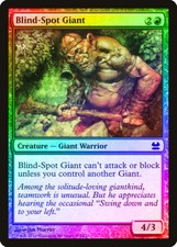 Blind-Spot Giant FOIL Modern Masters NM Red Common MAGIC MTG CARD ABUGames