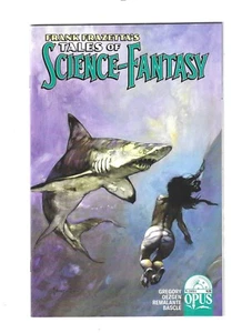 Frank Frazettas Tales of Science-Fantasy #2 Variant Cover A 2023 Opus Shark! NM - Bild 1 von 1