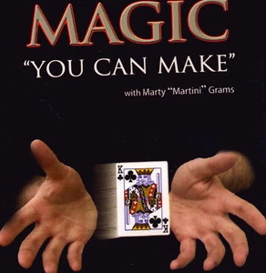 Magic Tricks DVD Magic You Can Make 12 Tricks Floating Card Ring In Tea Bag More - Picture 1 of 3