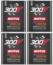Produktbild - MOTUL 300V POWER 0W-30 Motoröl 4x2 Liter Rennsport Racing Motorenöl ESTER Core