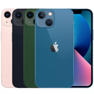 NEW Apple iPhone 13 mini (5G) 128GB/256GB Factory Unlocked Smartphone - Picture 1 of 22