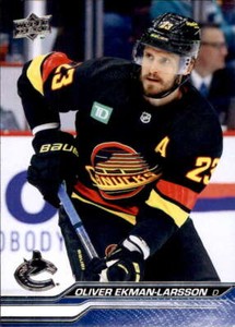 2023-24 Upper Deck Series 1 #179 Oliver Ekman-Larsson Vancouver Canucks