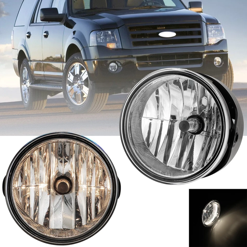 For 2007-2014 Ford Expedition/ 2008-2011 Ford Ranger Bumper Driving Fog Lights Foto 1 de 4
