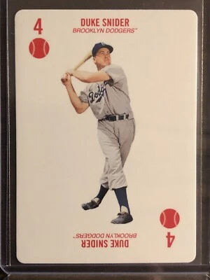 2019 Topps Kenny Mayne 52-Card Baseball Duke Snider Brooklyn Dodgers - Image 1 of 2
